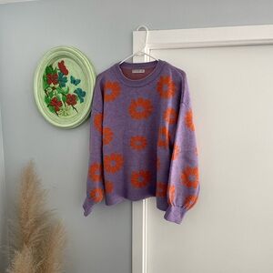 Flower sweater
